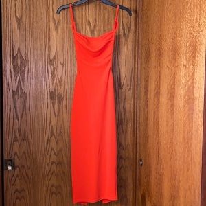 Strappy back summer dress